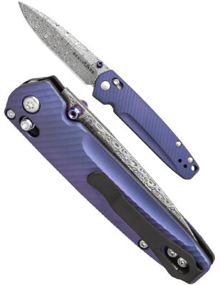 Нож Benchmade артикул 485-171 Blue-Violet Ti